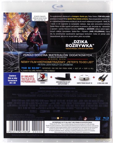 Spider-Man: Daleko od domu [Blu-Ray 3D]+[Blu-Ray]