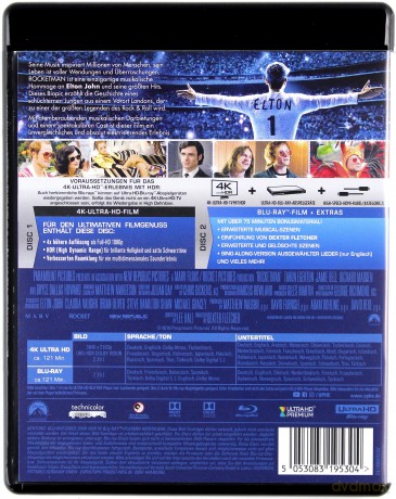 Rocketman [Blu-Ray 4K]+[Blu-Ray]