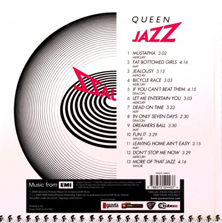 Queen Tom 16: Jazz [książka]+[CD]
