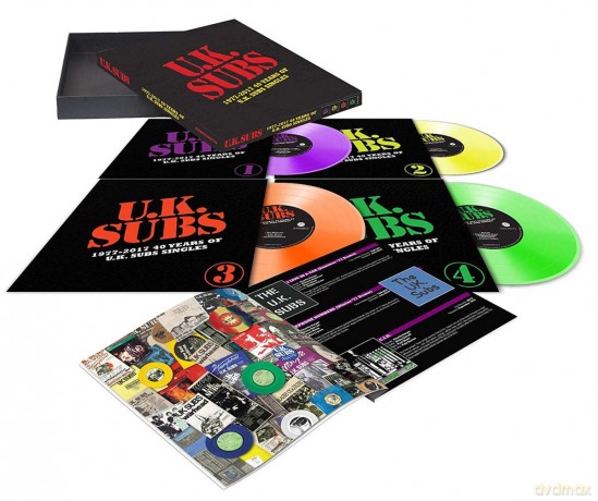 Uk Subs: 1977-2017 - 40 Years Of Uk Subs Singles [4xWinyl]