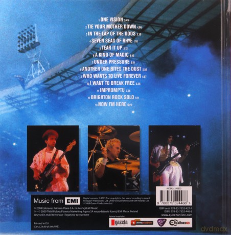 Queen Tom 19: Live At Wembley '86 vol.I [książka]+[CD