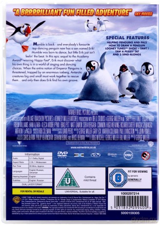 Happy Feet 2 (Tupot małych stóp 2) [DVD]