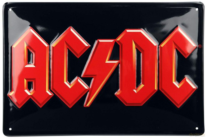 AC/DC: Logo tabliczka