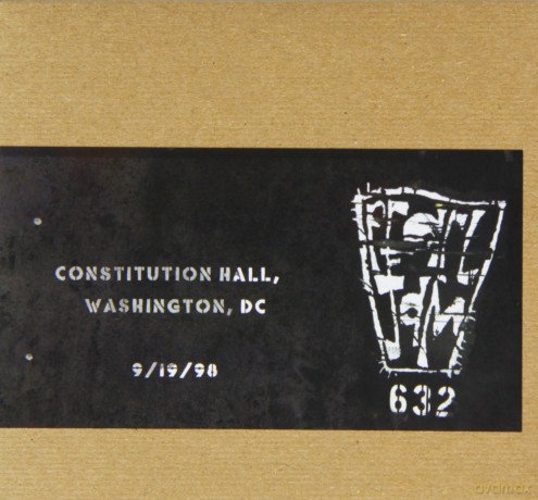 Pearl Jam: Official Bootleg: Constitution Hall DC 19th September 1998 [2CD]