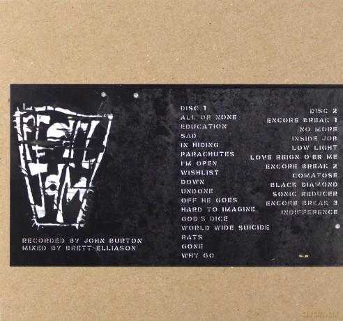 Pearl Jam: Official Bootleg: Vic Theatre Chicago 2nd August 2007 [2CD]