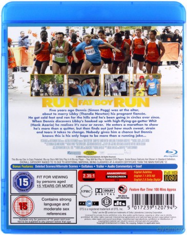 Run Fatboy Run (Gazu, mięczaku, gazu) [Blu-Ray]