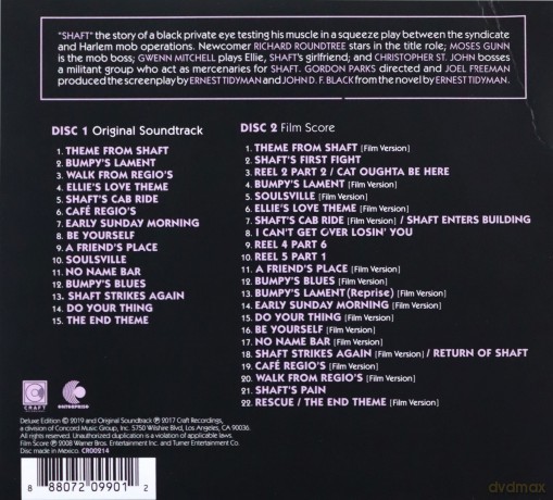 Isaac Hayes: Shaft [2CD]