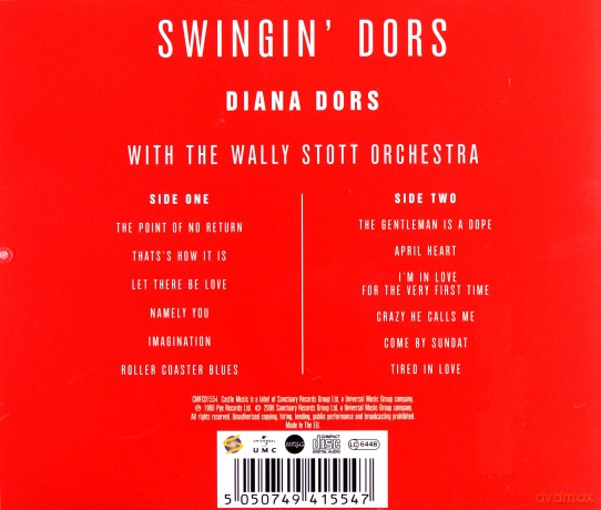 Diana Dors: Swingin Dors [CD]