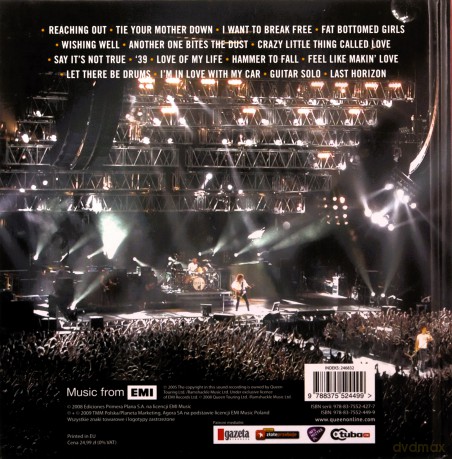 Queen Tom 22: Return of the champions [książka]+[CD]