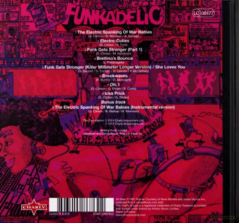 Funkadelic: The Electric Spanking Of War Babies [CD]