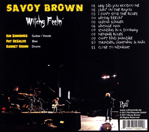 Savoy Brown: Witchy Feelin [CD]