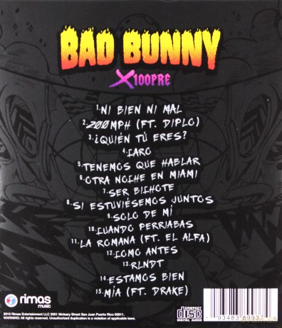 Bad Bunny: X 100Pre [CD]