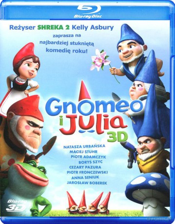 Gnomeo i Julia 3D [Blu-Ray 3D]