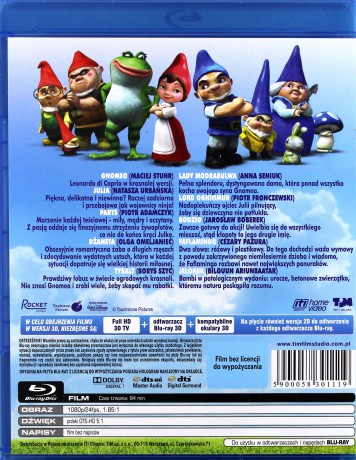 Gnomeo i Julia 3D [Blu-Ray 3D]