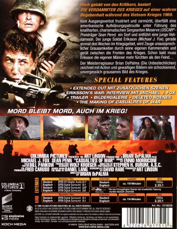 Casualties of War (Ofiary wojny) [2xBlu-Ray]