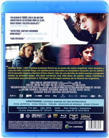 El Angel (Anioł) [Blu-Ray]