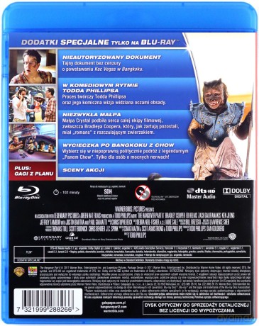 Kac Vegas w Bangkoku (Kac Vegas 2) [Blu-Ray]