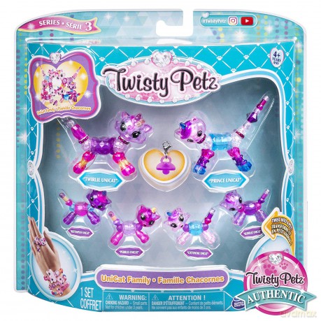 Bransoletki Twisty Petz Rodzina Zwierzaków, kotki
