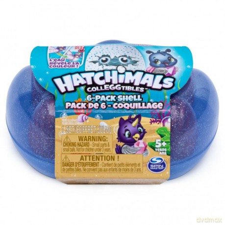 Figurki jajeczka muszla Hatchimals 6-pak [FIGURKA]