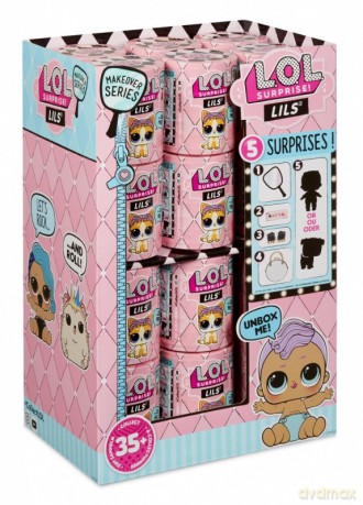 Figurki L.O.L. Surprise Siostrzyczki display 24 sztuki (LOL Surprise) [FIGURKA]