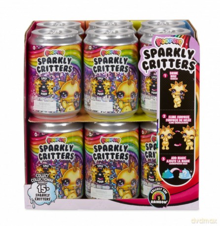 Figurki Poopsie Sparkly Critters 2-1 display 24 sztuki [FIGURKA]
