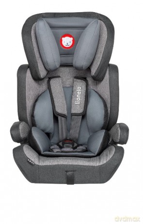 Fotelik LEVI MODERN szary 9-36 kg