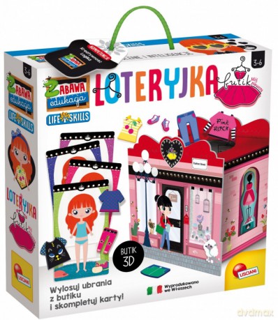 Gra edukacyjna Loteryjka - Mój pierwszy butik [GRA]