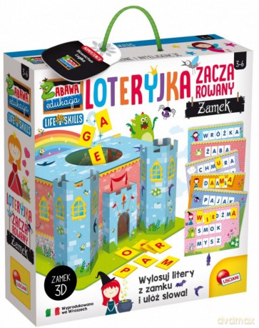 Gra edukacyjna Loteryjka - Zaczarowany zamek [GRA]