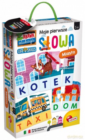 Gra edukacyjna Moje pierwsze słowa - Miasto [GRA]