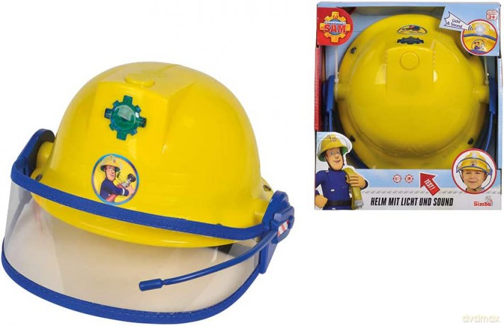 Kask z mikrofonem i światłem Strażak Sam