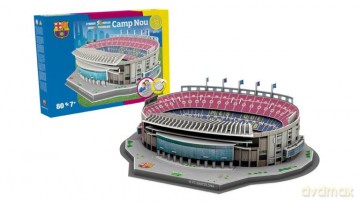 KICK OFF GAMES 3D stadion Camp Nou [PUZZLE]
