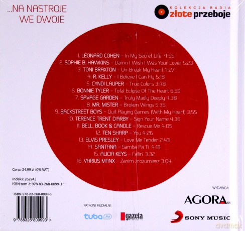 Na nastroje we dwoje (Kolekcja Radia Złote Przeboje) (booklet) [CD]