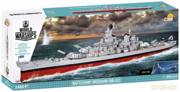 Klocki Small Army Pancernik USS Missouri (BB-63) [KLOCKI]