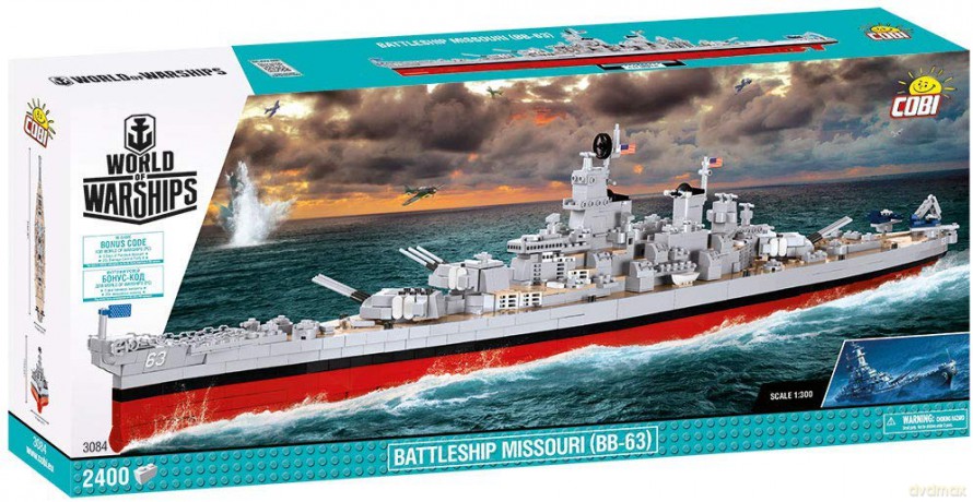Klocki Small Army Pancernik USS Missouri (BB-63) [KLOCKI]