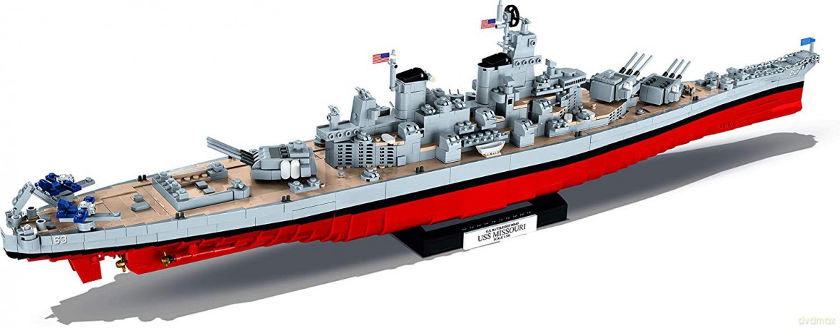 Klocki Small Army Pancernik USS Missouri (BB-63) [KLOCKI]