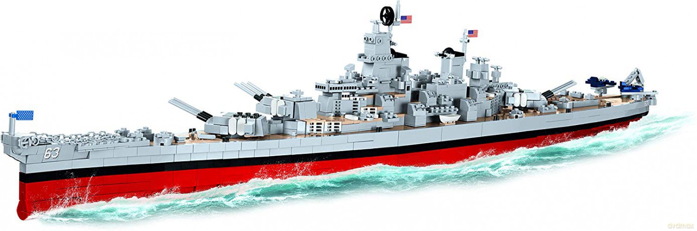 Klocki Small Army Pancernik USS Missouri (BB-63) [KLOCKI]