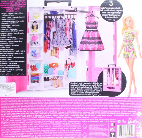 Lalka Barbie Szafa na ubranka