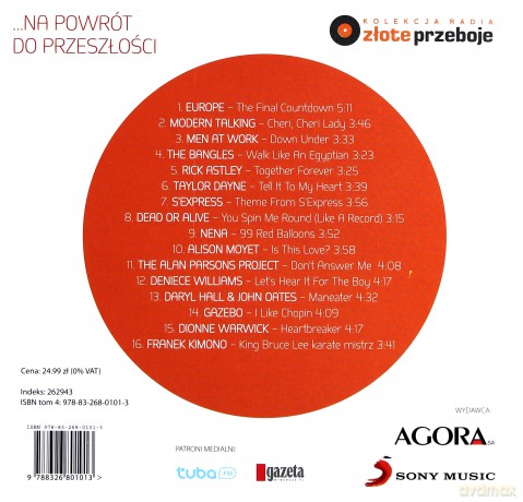 Na powrót do przeszłości (Kolekcja Radia Złote Przeboje) (digibook) [CD]