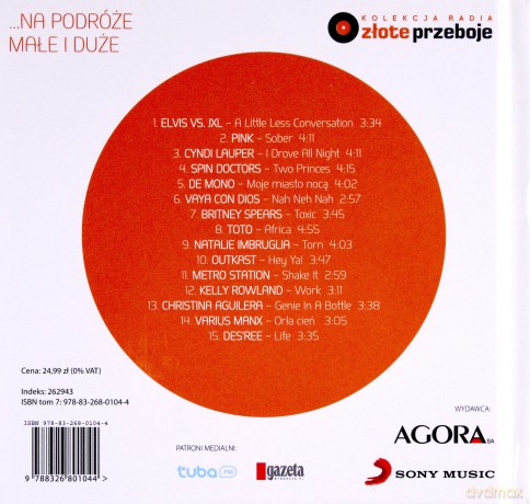 Na podróże małe i duże (Kolekcja Radia Złote Przeboje) (booklet) [CD]