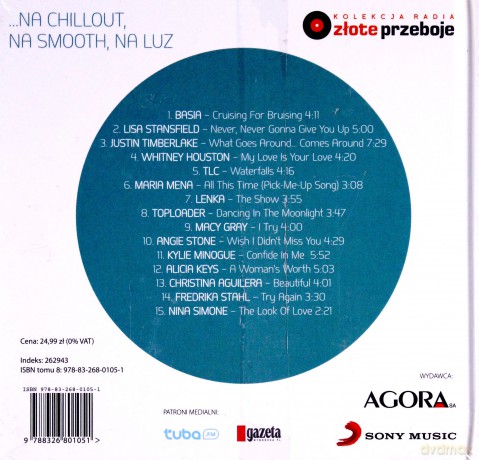 Na chillout, na smooth, na luz (Kolekcja Radia Złote Przeboje) (booklet) [CD]