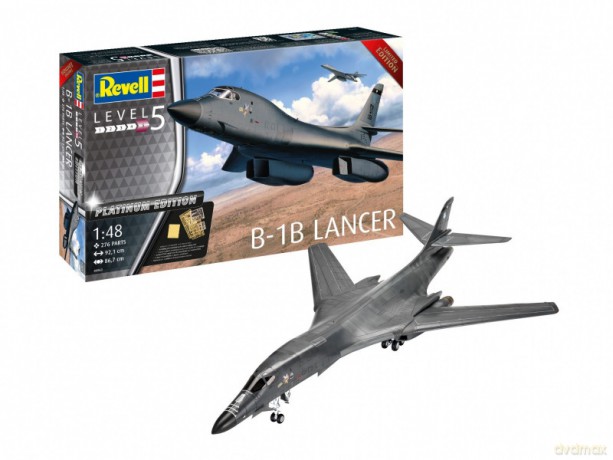 Model plastikowy B-1B Lancer 1/48 Platinum Edition