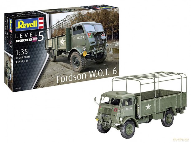 Model plastikowy Fordson W.O.T.6