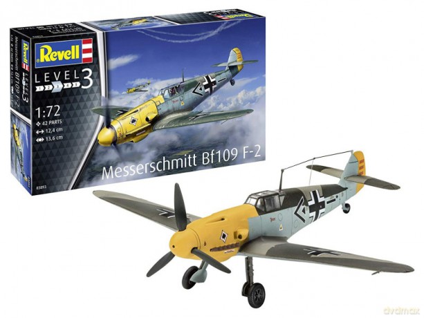 Model plastikowy Messerschmitt Bf109 F-2