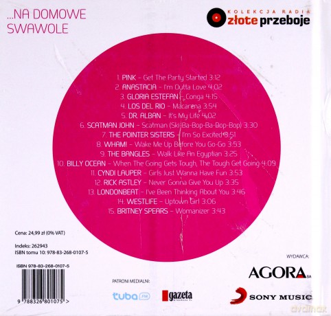 Na domowe swawole (Kolekcja Radia Złote Przeboje) (booklet) [CD]