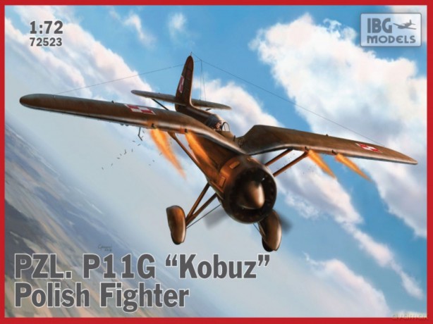 Model plastikowy PZL P.11g Kobuz
