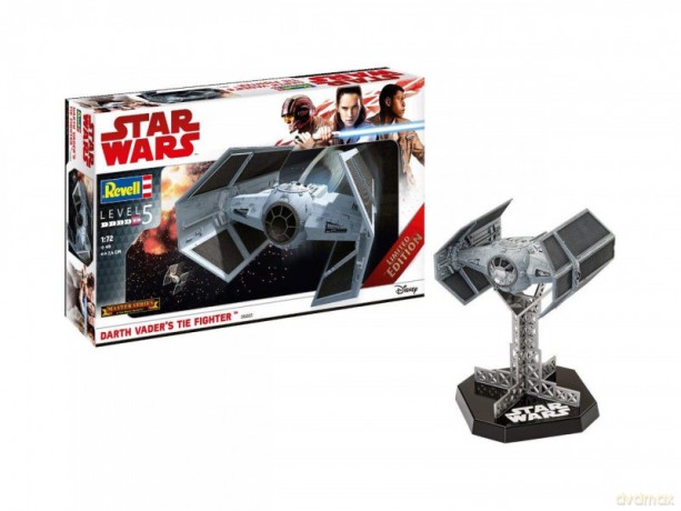 Model plastikowy Star Wars 1/72 Darth Vaders Tie Fighter (Gwiezdne Wojny)