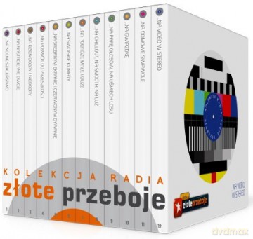 Kolekcja Radia Złote Przeboje Pakiet [12CD]+[12xKSIĄŻKA]