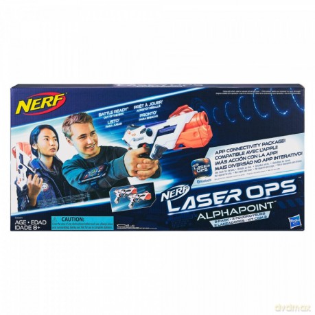 Pistolety Nerf Laser Ops Alphapoint Dwupak