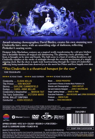 Birmingham Royal Ballet: Prokofiev: Cinderella [DVD]