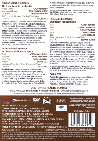 Placido Domingo: My Greatest Roles Vol.4 Verism [4DVD]